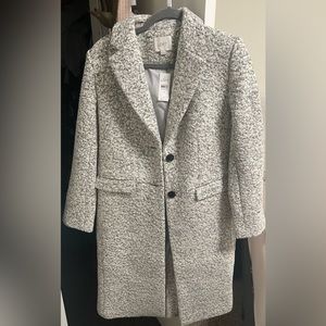 Loft Boucle Two Button Coat - never worn. Tags still on